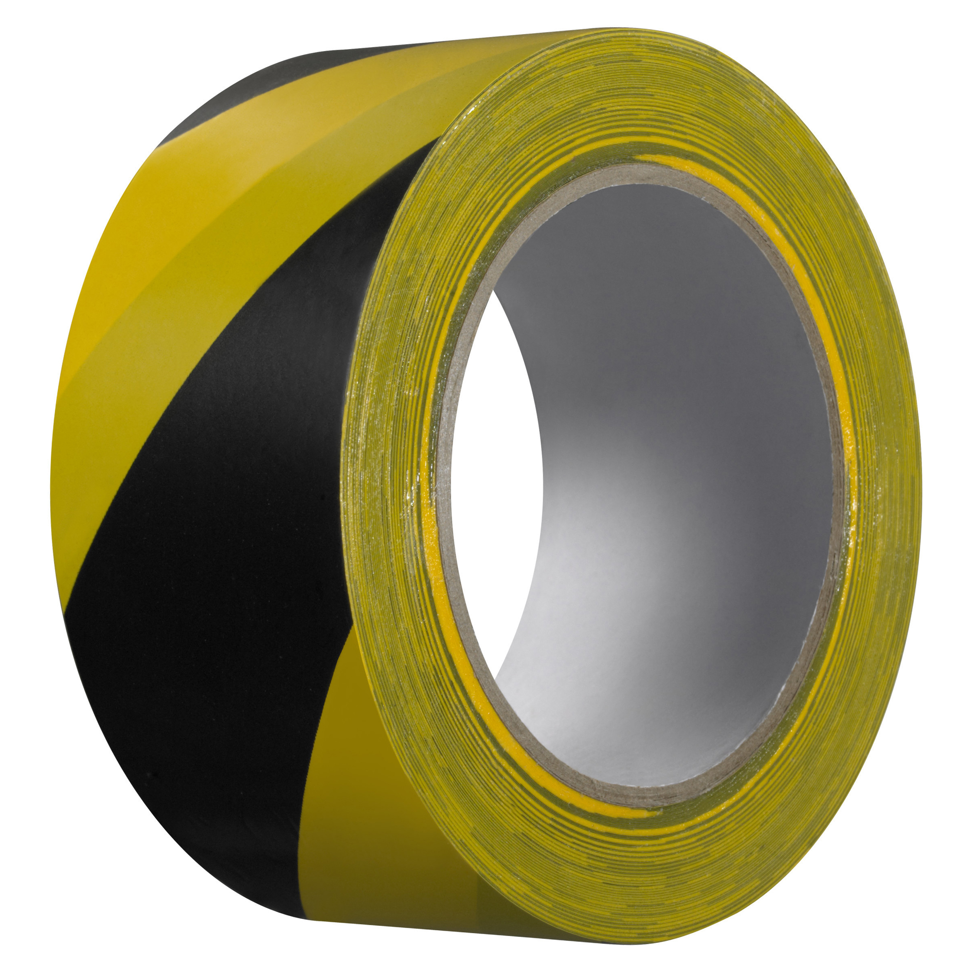 Advarselstape Gul/Sort, 50mm x 33m