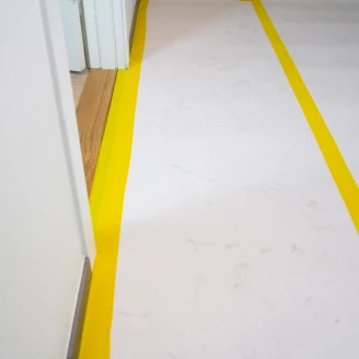 Ubelagt Gulvpap, 50 m²