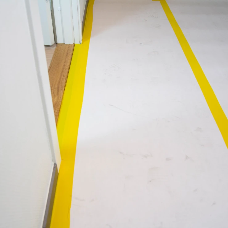 Ubelagt Gulvpap, 50 m²