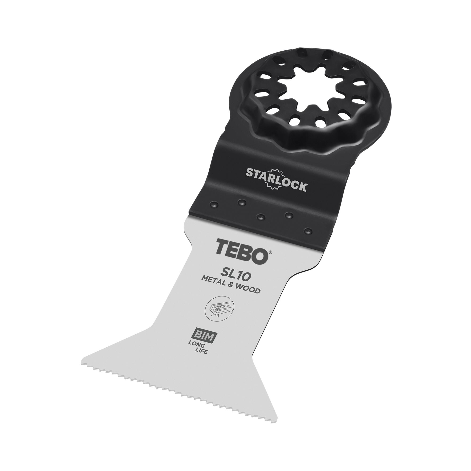 Multiverktygsblad SL10 för Trä, Plast och Metall, 3-pack