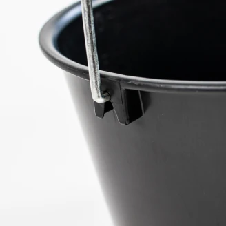 Spand med Litermål 20 L, Sort
