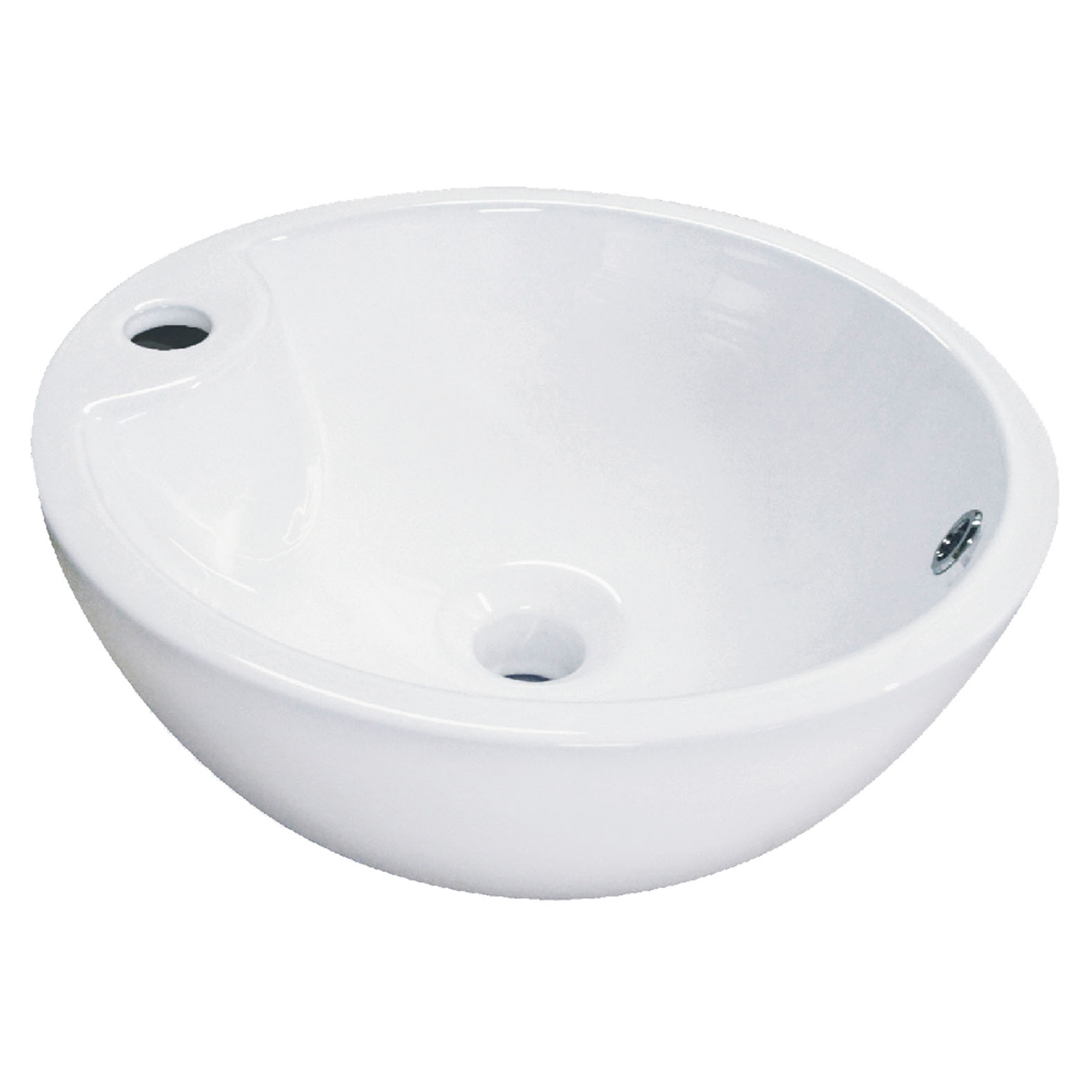 Håndvask Delvio Hvid Blank 41 cm
