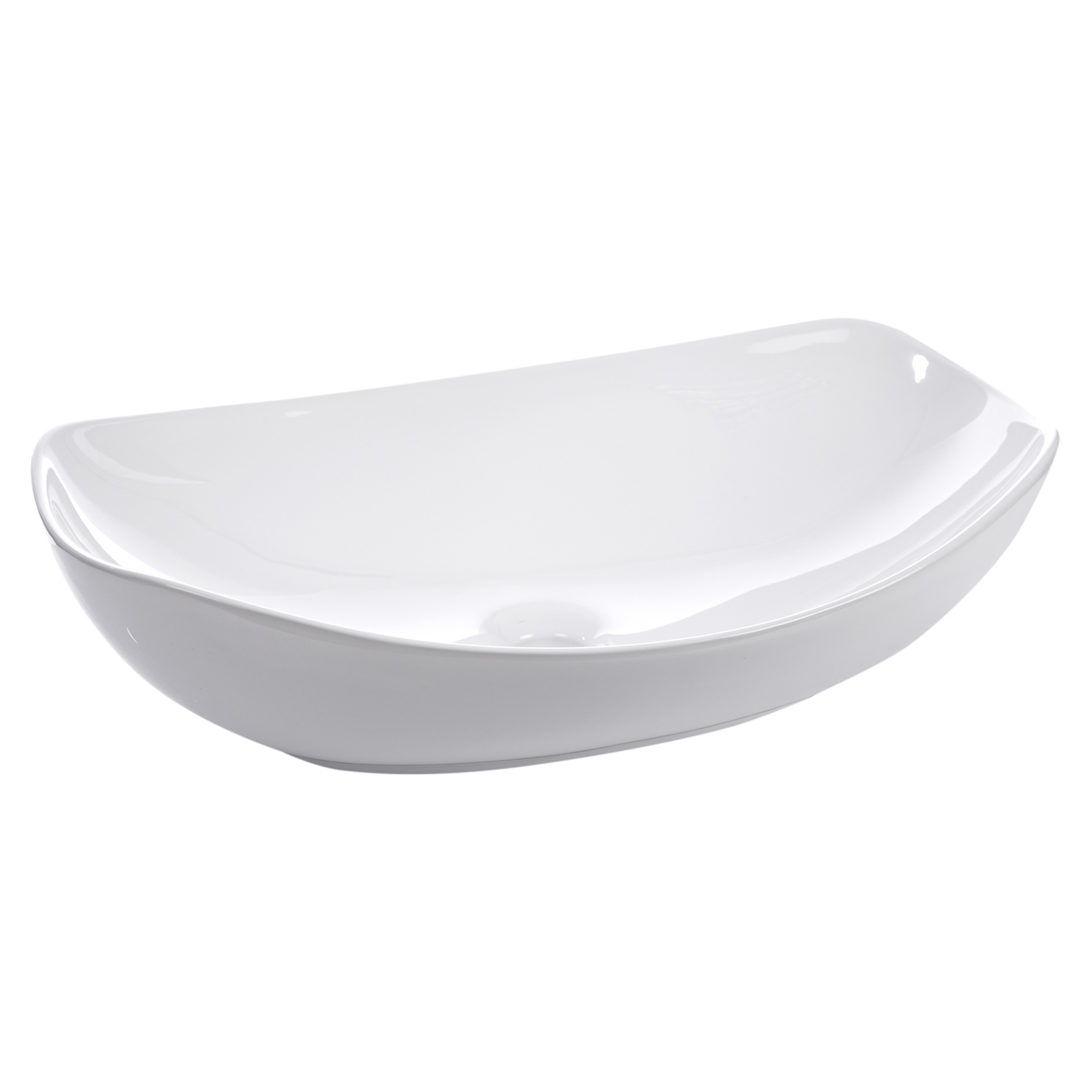 Håndvask Delvio Hvid Blank 57x40 cm