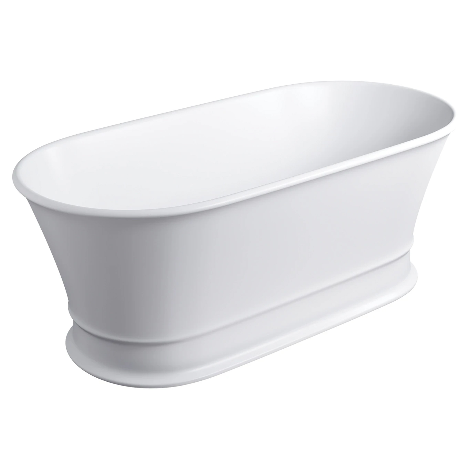 Omnires Badekar Classica M+ Hvid Mat 160x79 cm