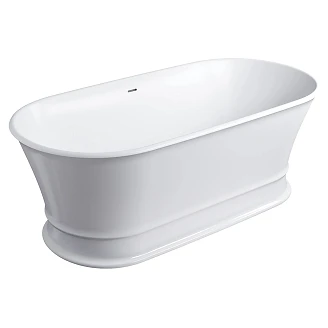 Omnires Badekar <strong>Classica M+</strong>  Hvid Blank 170x84 cm