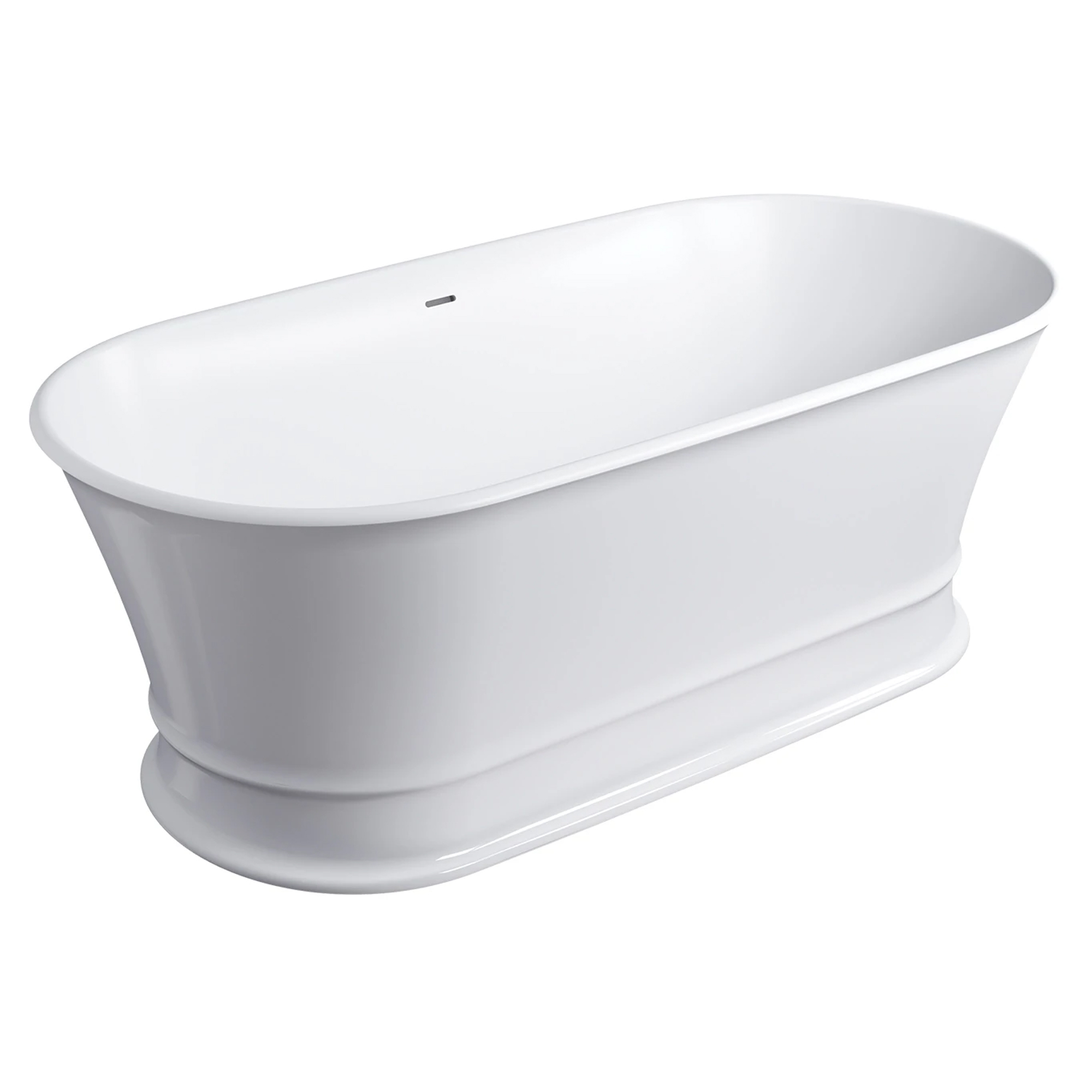 Omnires Badekar Classica M+ Hvid Blank 170x84 cm