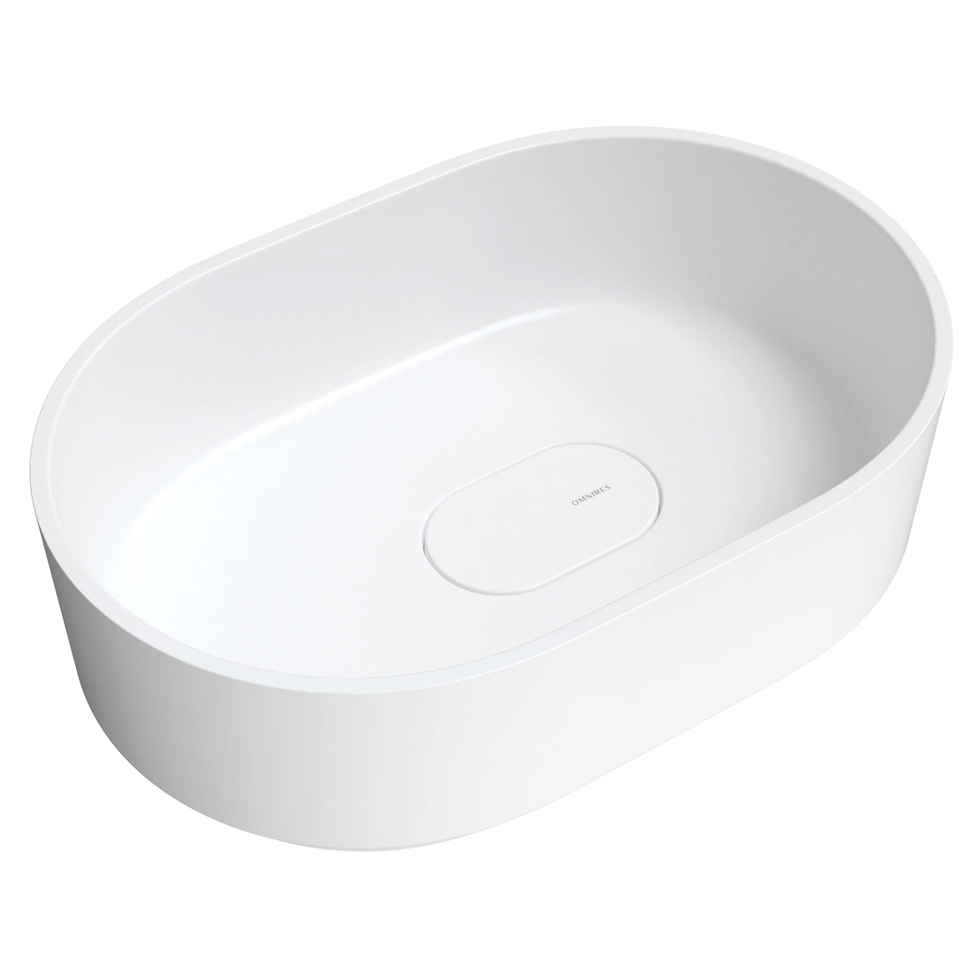 Omnires Håndvask Cadence M+ Hvid Mat 62x42 cm