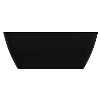 Omnires Badekar <strong>Parma M+</strong>  Hvid-Sort Blank 159x71 cm