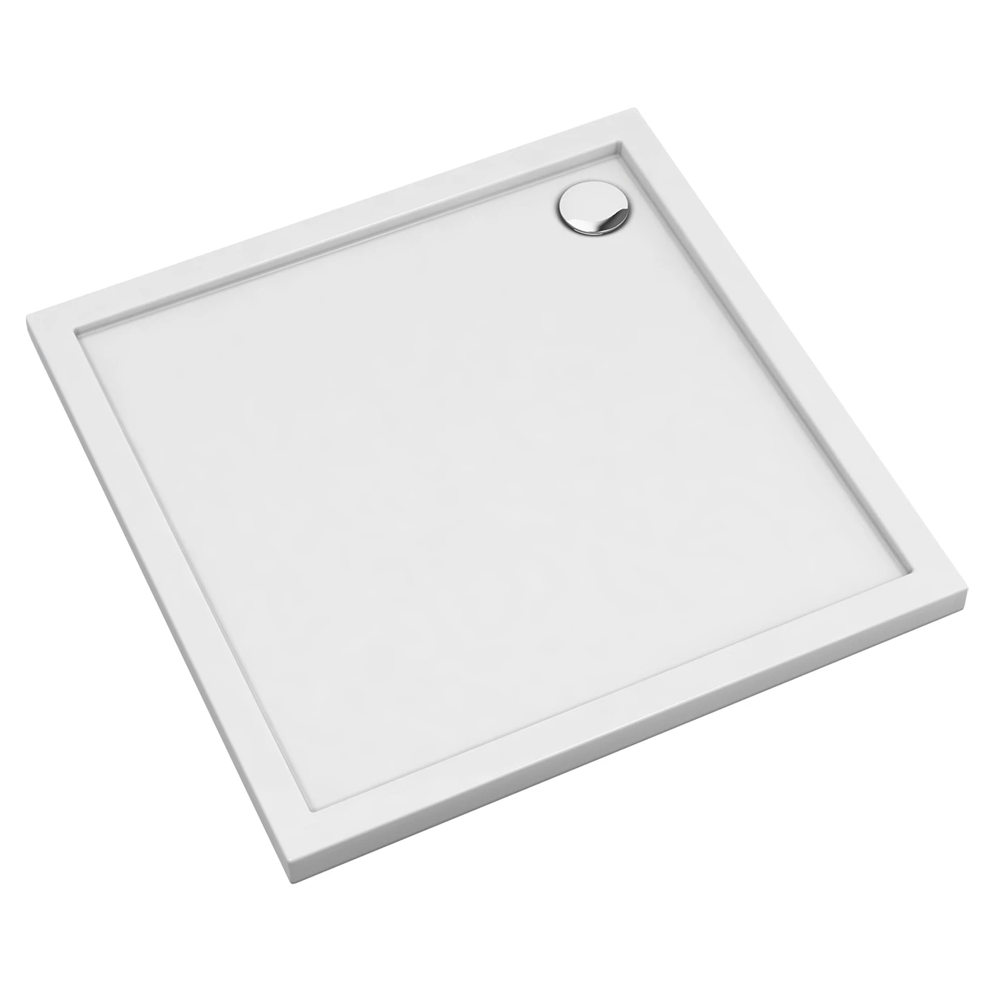 Omnires Brusekar Merton 80x80 cm Hvid Blank
