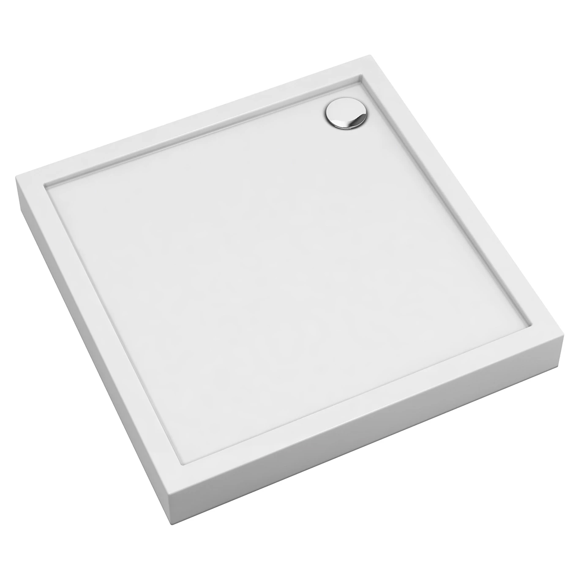 Omnires Brusekar Camden 80x80 cm Hvid Blank