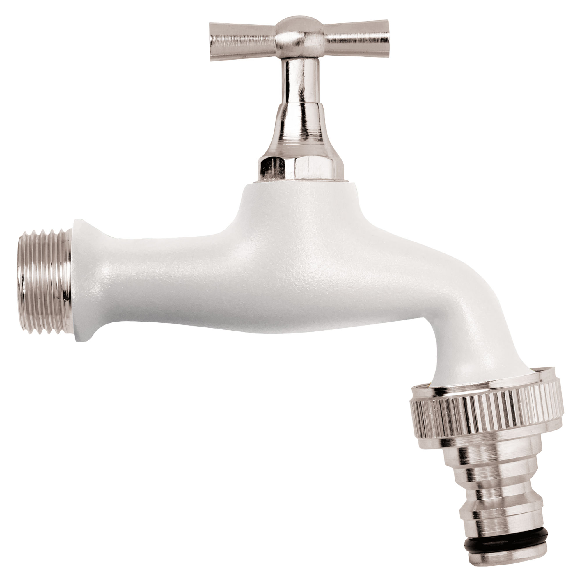 Udendørs Vandhane Mintre Hvid 2.1 cm