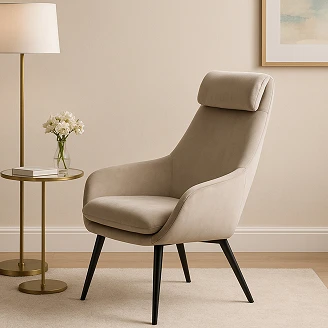 Lænestol <strong>Luvre</strong>  Taupe