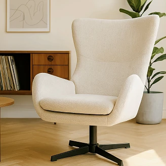 Lænestol <strong>Elvro</strong>  Beige