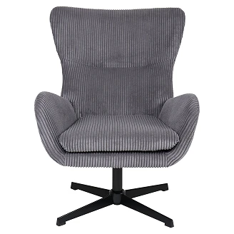Lænestol <strong>Elvro</strong>  Mørkegrå