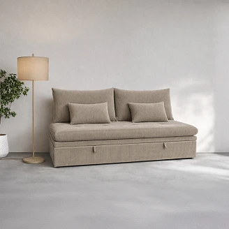 Sofa <strong>Alnia</strong>  Taupe 197x74.5x78 cm
