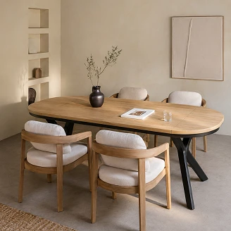 Spisebord <strong>Grenlo</strong>  Gylden Eg 100x200x75 cm