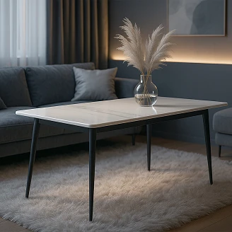 Spisebord <strong>Tröste</strong>  Beige 70x120x75 cm