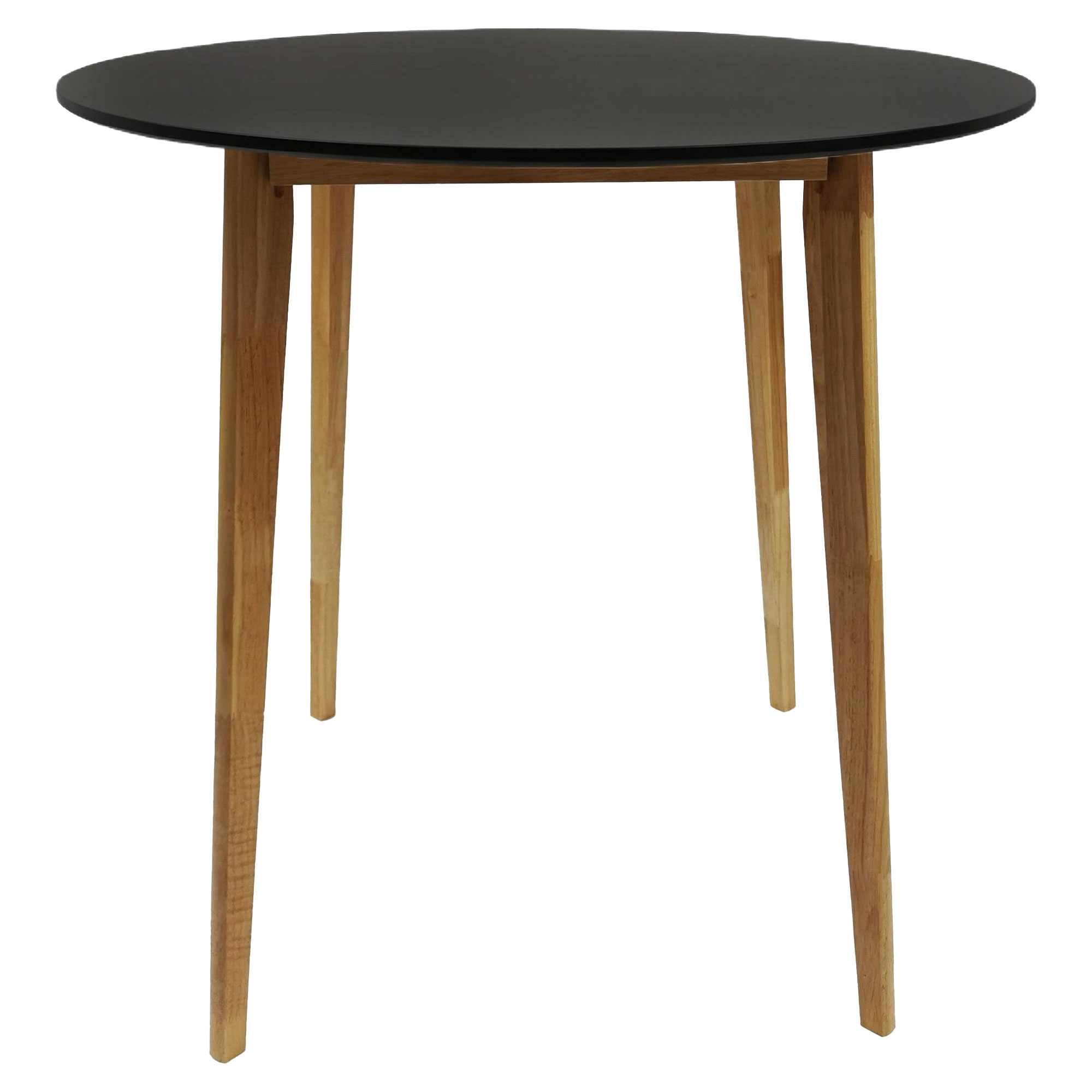 Sofabord Olvon Sort Ø80x75 cm