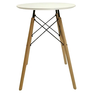 Sofabord <strong>Drelo</strong>  Hvid Ø60x75 cm