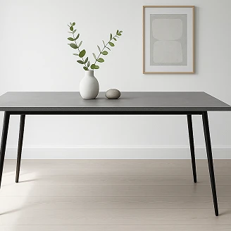 Spisebord <strong>Kronva</strong>  Betongrå 80x140x75 cm