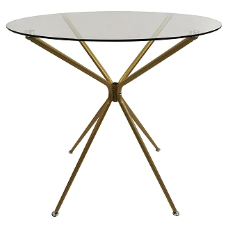 Sofabord <strong>Kaldre</strong>  Guld Ø80x75 cm