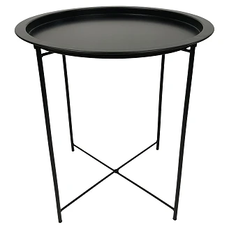 Sofabord <strong>Vilstö</strong>  Sort Ø47 cm