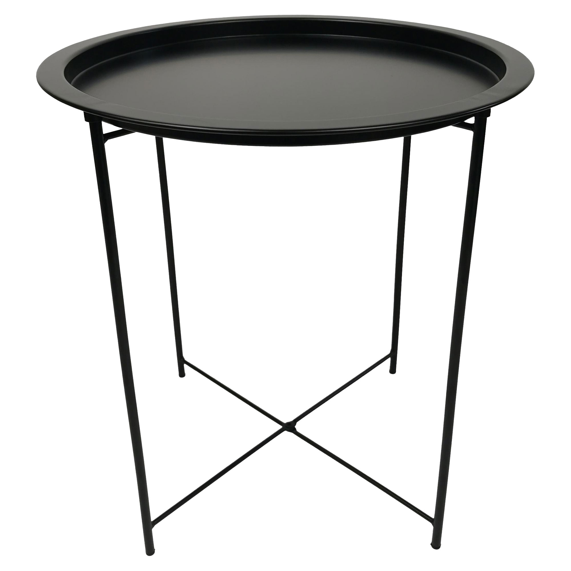 Sofabord Vilstö Sort Ø47 cm