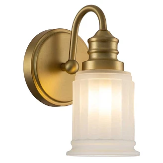 Quoizel Væglampe <strong>Swell</strong>  Guld