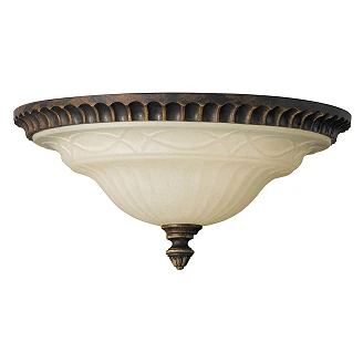 Feiss Loftlampe <strong>Drawing Room</strong>  Valnød, Elfenben Ø33 cm