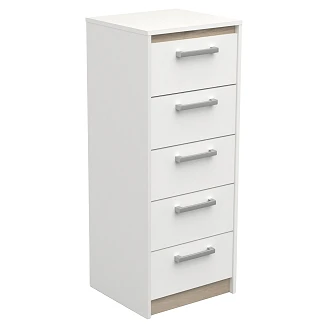 Kommode <strong>Welton</strong>  Hvid, Kronberg Eg 43x40 cm