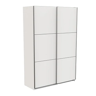 Garderobeskab <strong>Almara</strong>  Hvid 148x60 cm