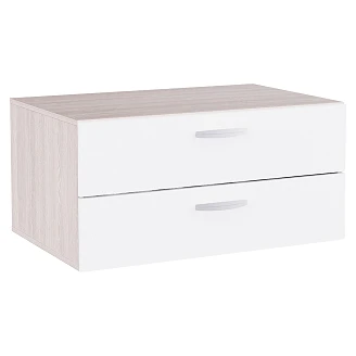 Kommode <strong>Noxo</strong>  Hvid, Shannon Eg, 3 Låger 79x51 cm