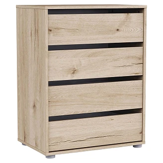 Kommode <strong>Bloxen</strong>  Royal Eg, 4 Skuffer 60x40 cm