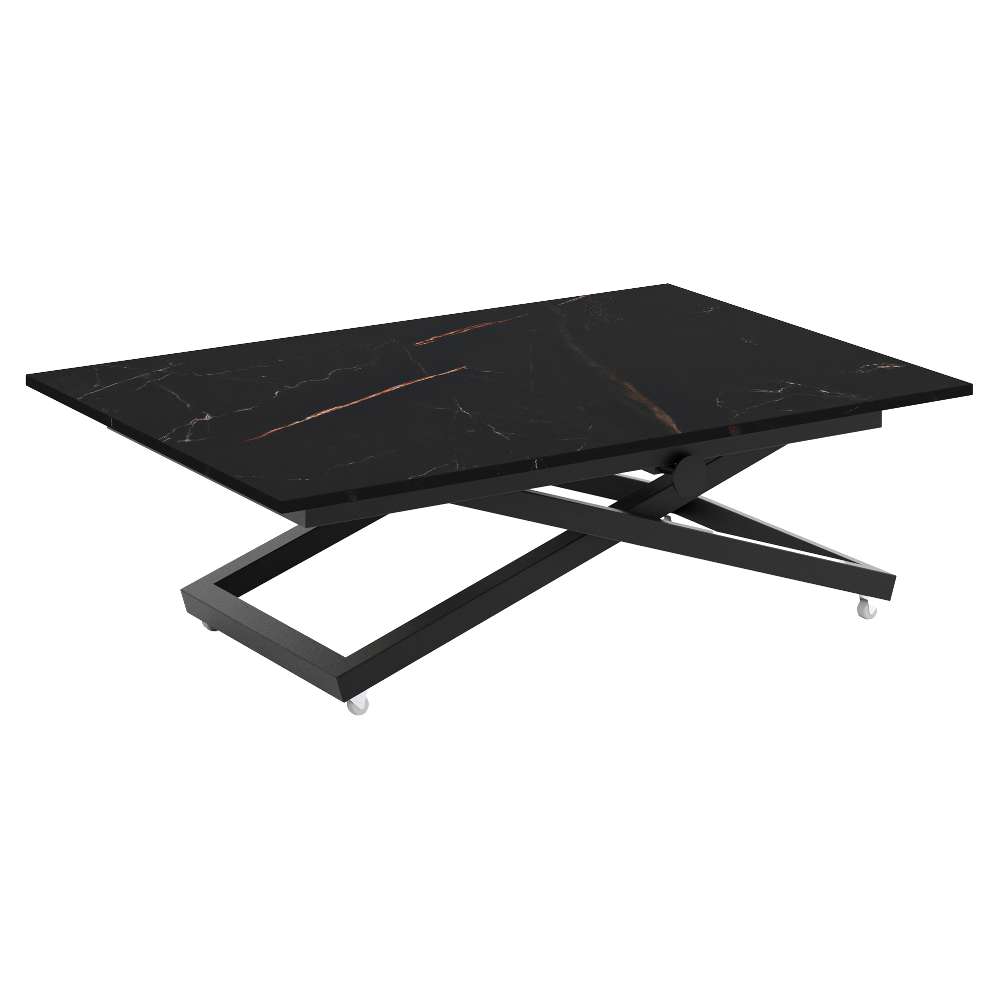Bord Utdragbart Noric San Sebastian 120 cm med Justerbar Höjd