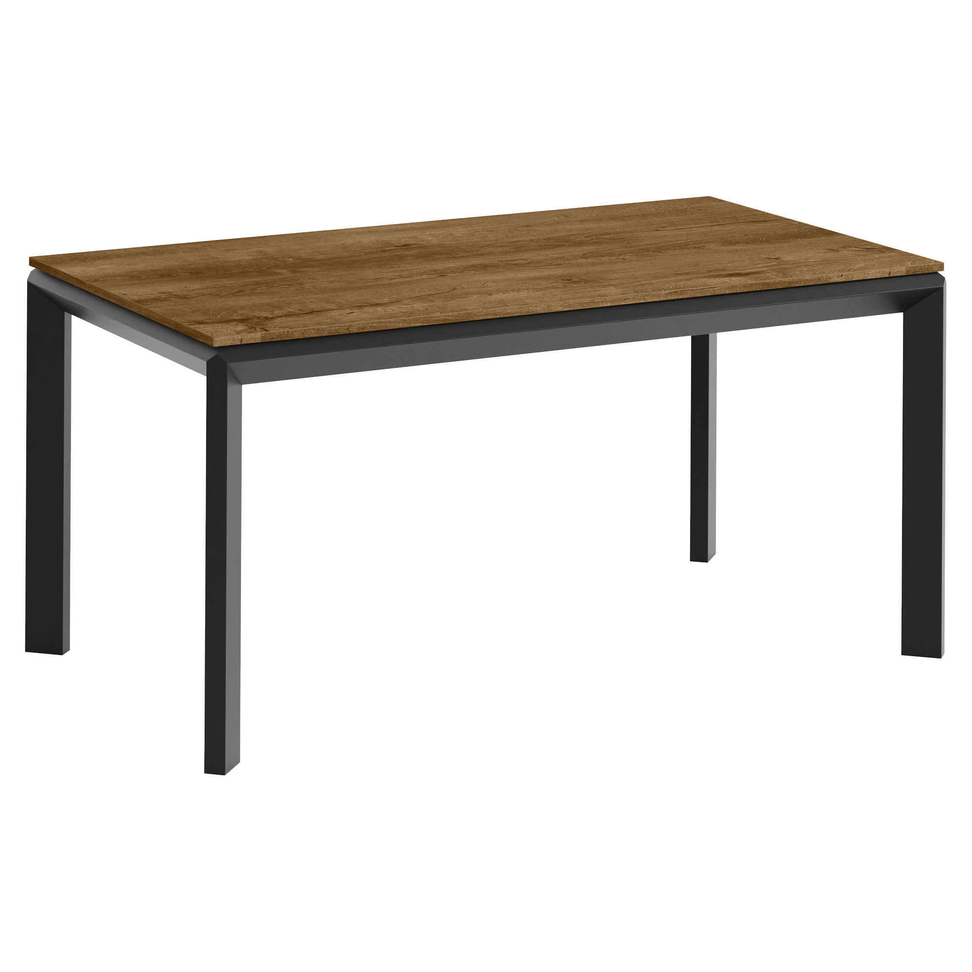 Matbord Utdragbart Alnair Mörk Lefkas-Ek 160/250 cm
