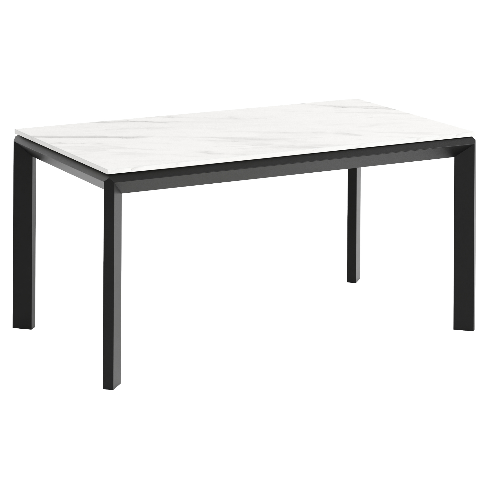Matbord Utdragbart Alnair Bianco Marmor 160/250 cm