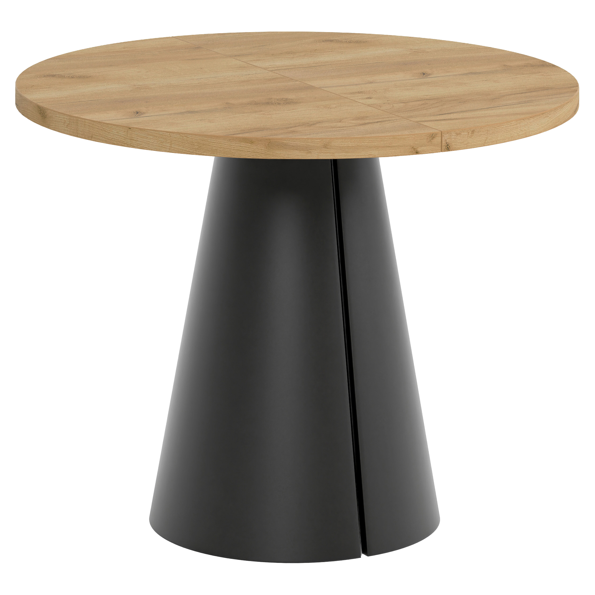 Matbord Utdragbart Acrux Guld Craft-Ek Ø100/176 cm