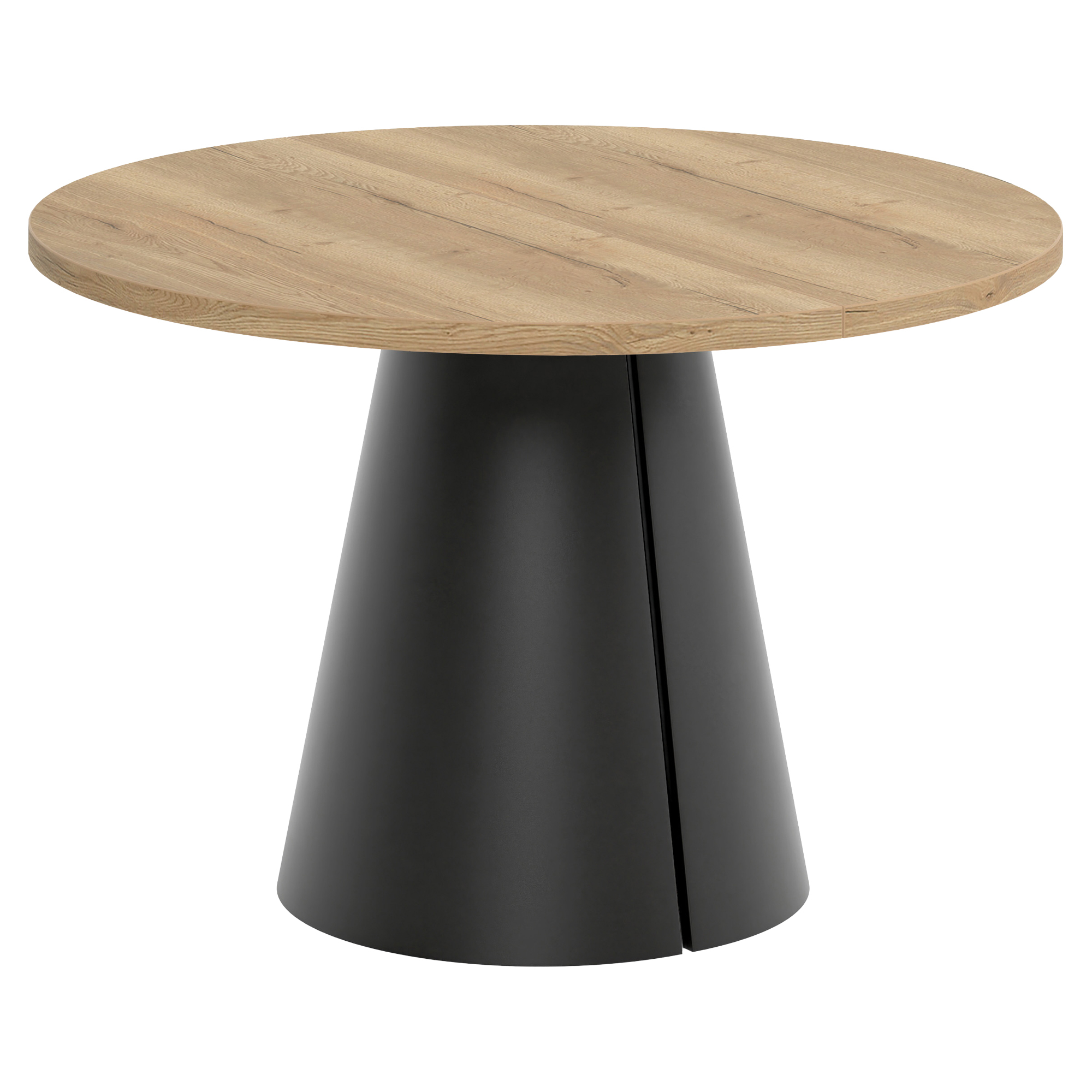 Matbord Utdragbart Acrux Naturlig Halifax-Ek Ø120/196 cm
