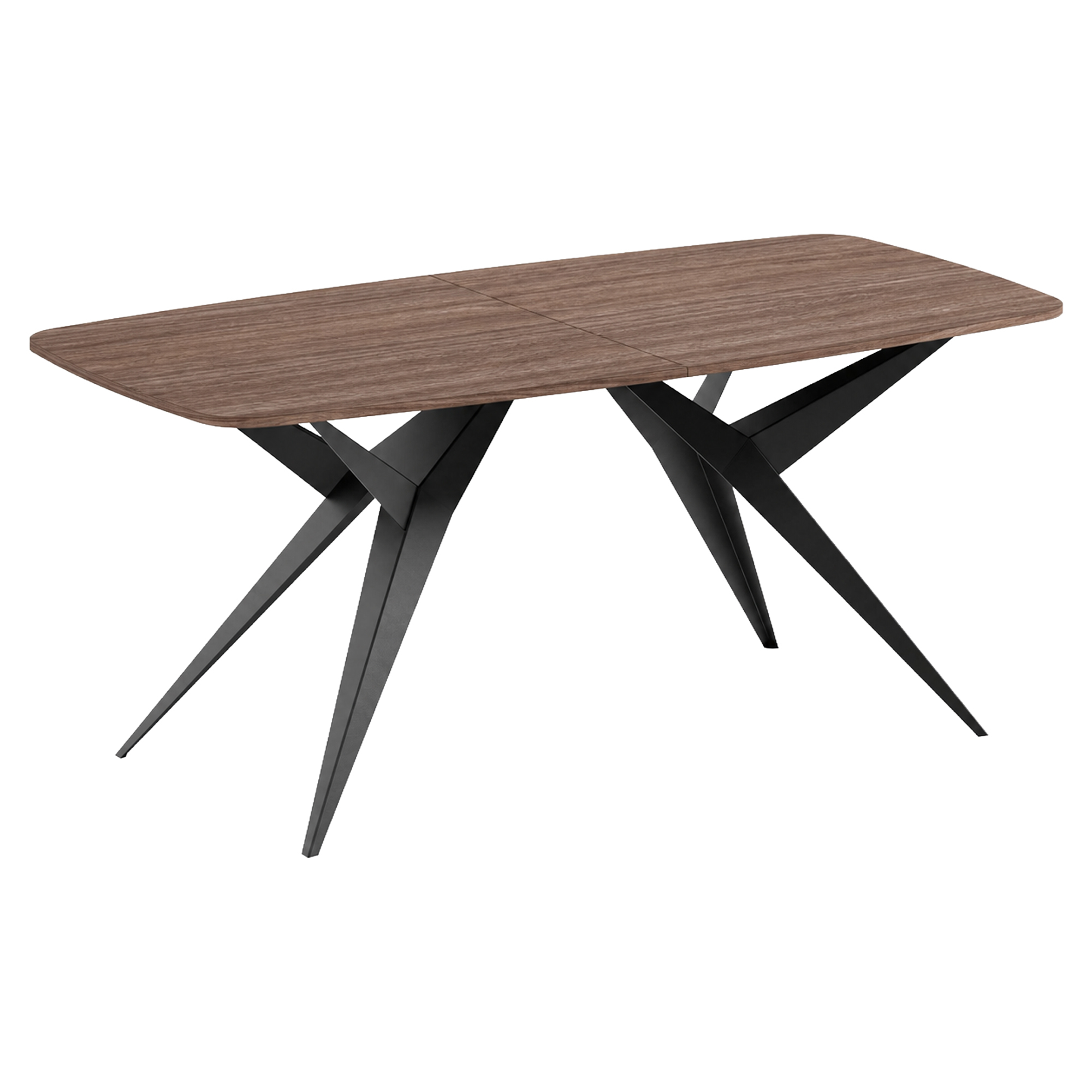 Matbord Utdragbart Hollow Italiensk Valnöt 180/256 cm