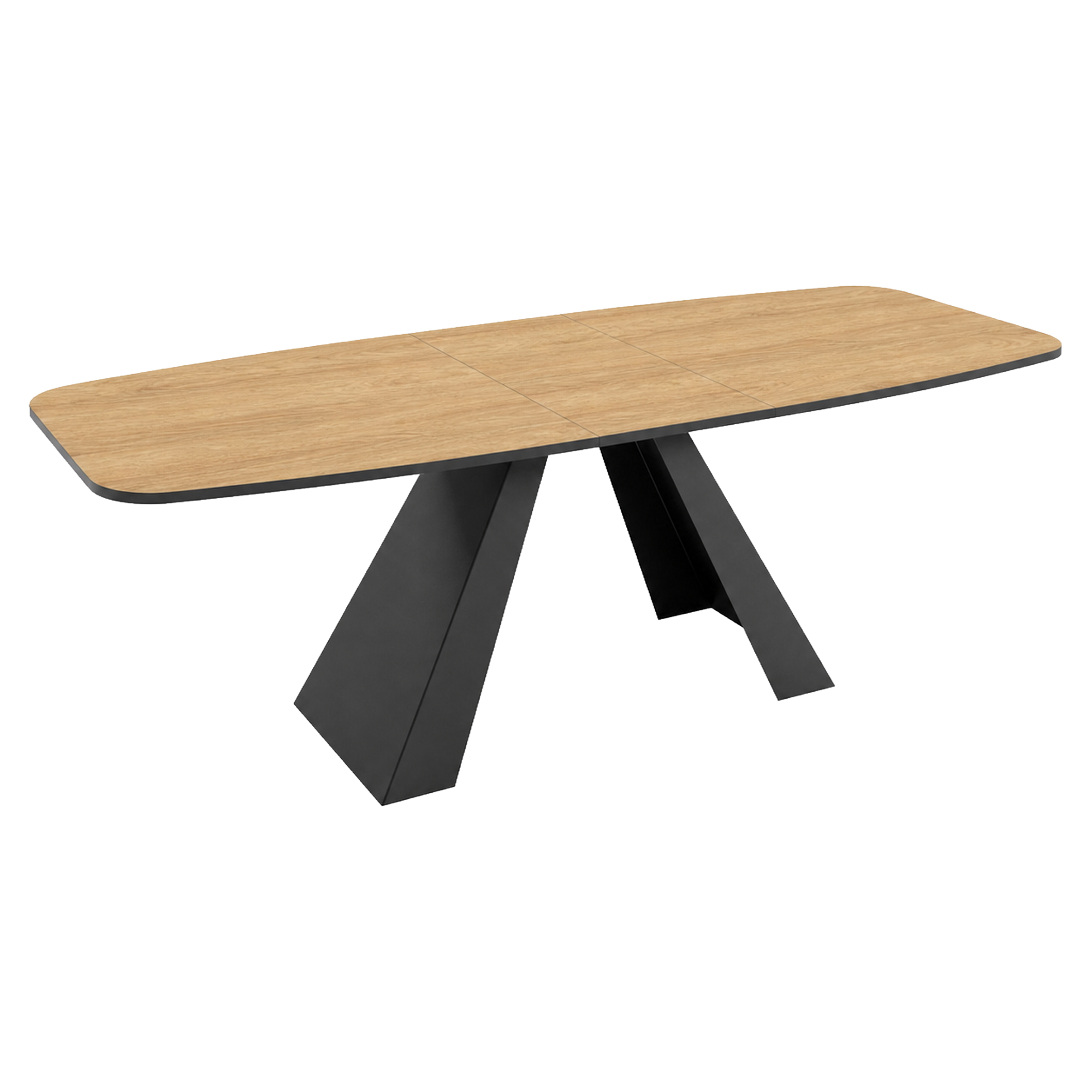 Matbord Utdragbart Ligna Naturlig Hikora-Ek 180/218 cm