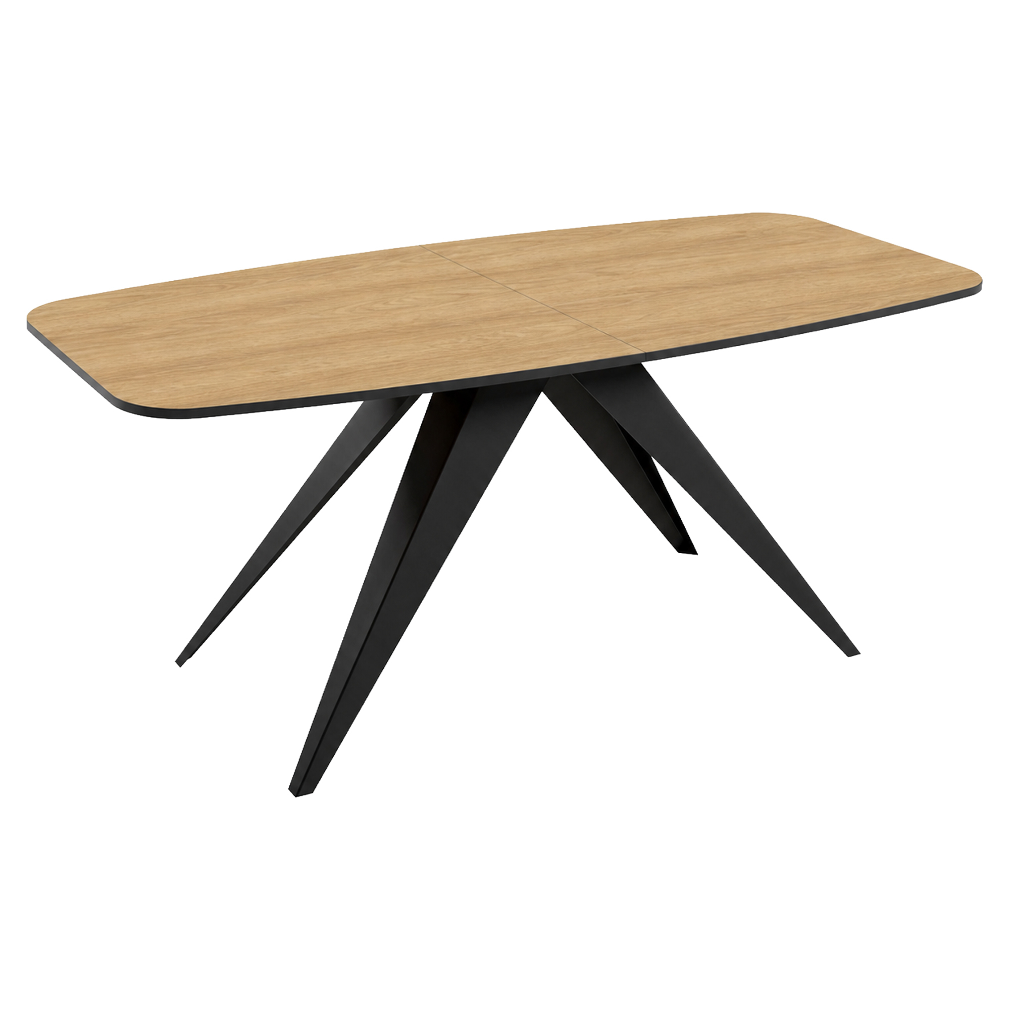 Matbord Utdragbart Arbora Naturlig Hikora-Ek 160/198 cm