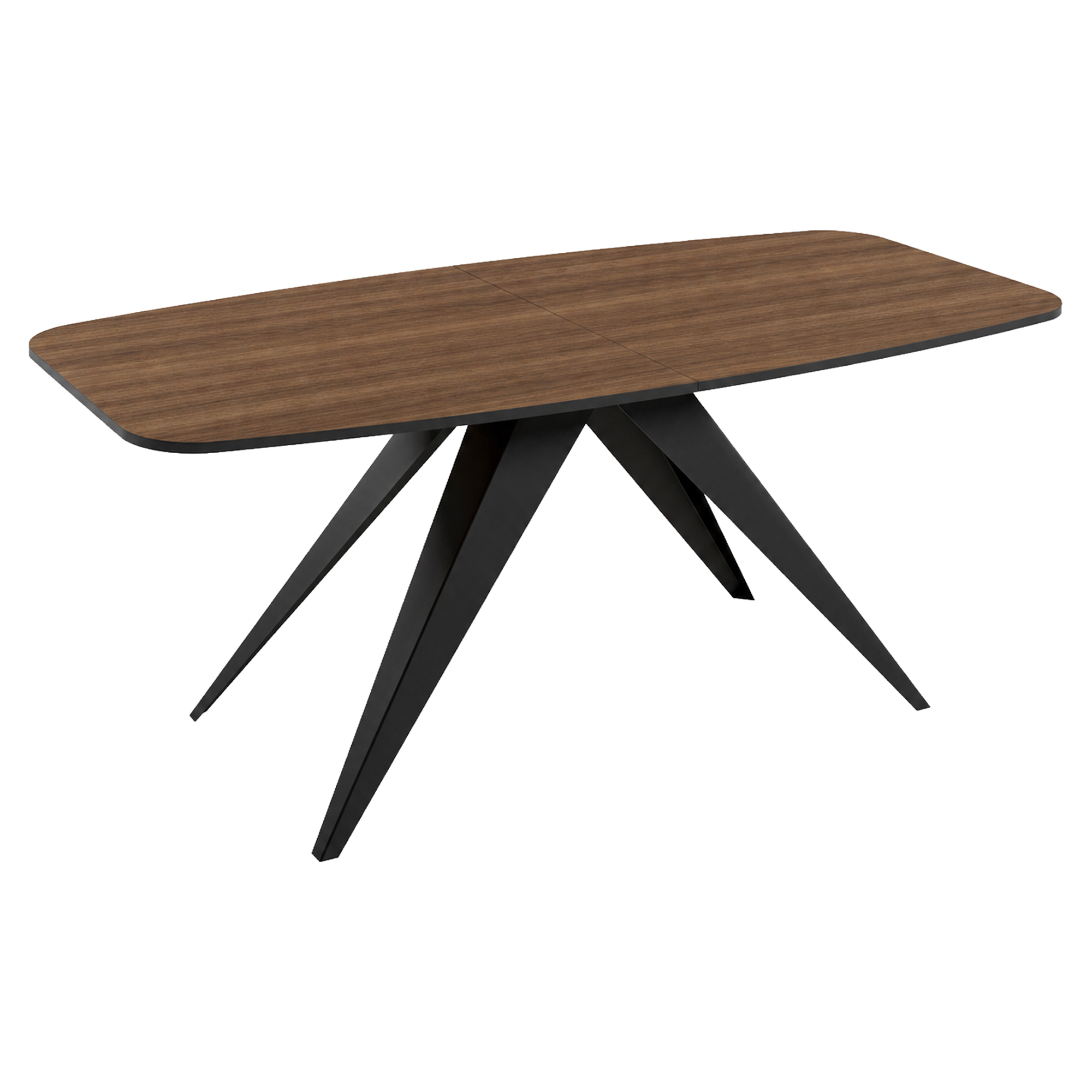Matbord Utdragbart Arbora Franklin Tobaksvalnöt 160/198 cm