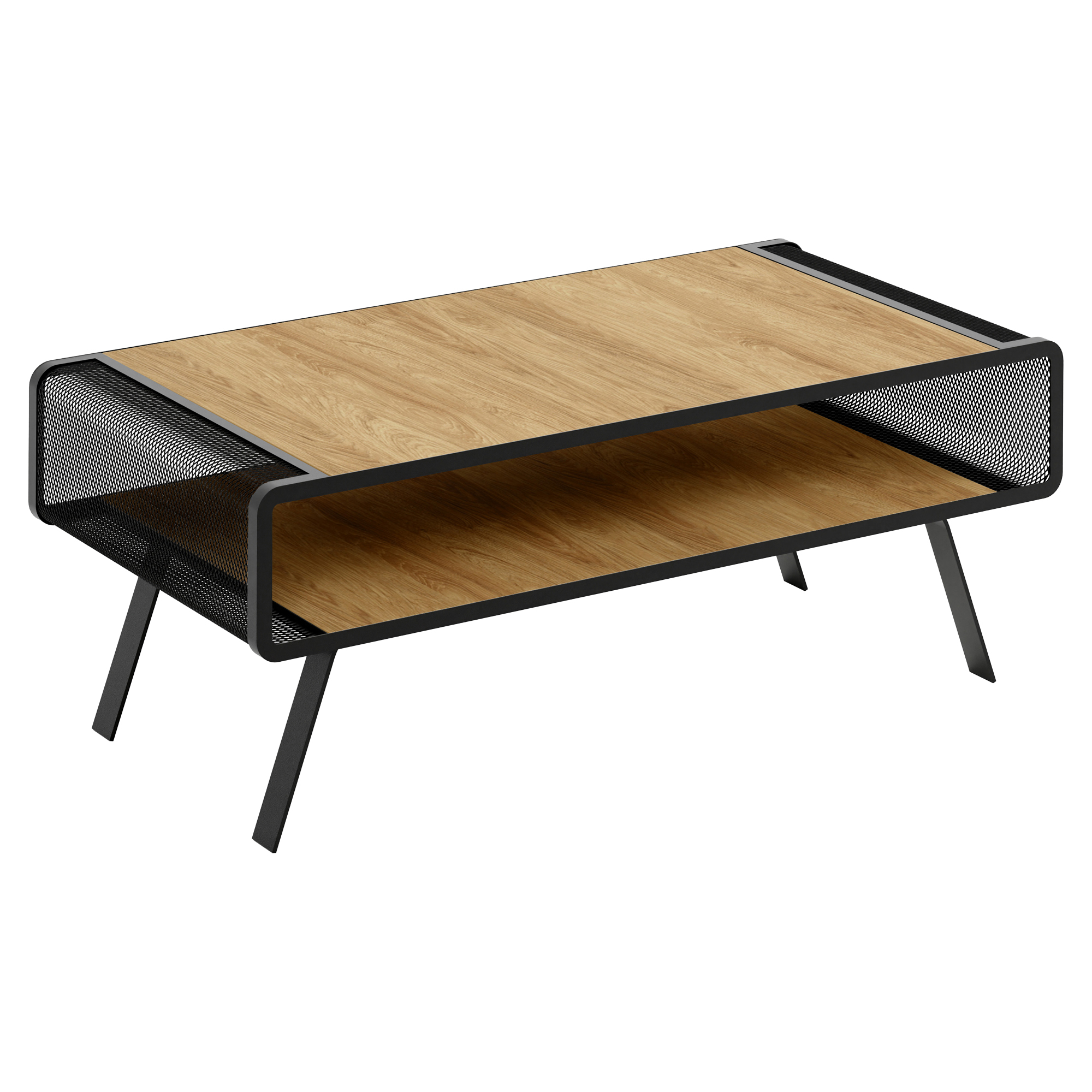 Soffbord Valdivia Naturlig Hikora-Ek 120 cm