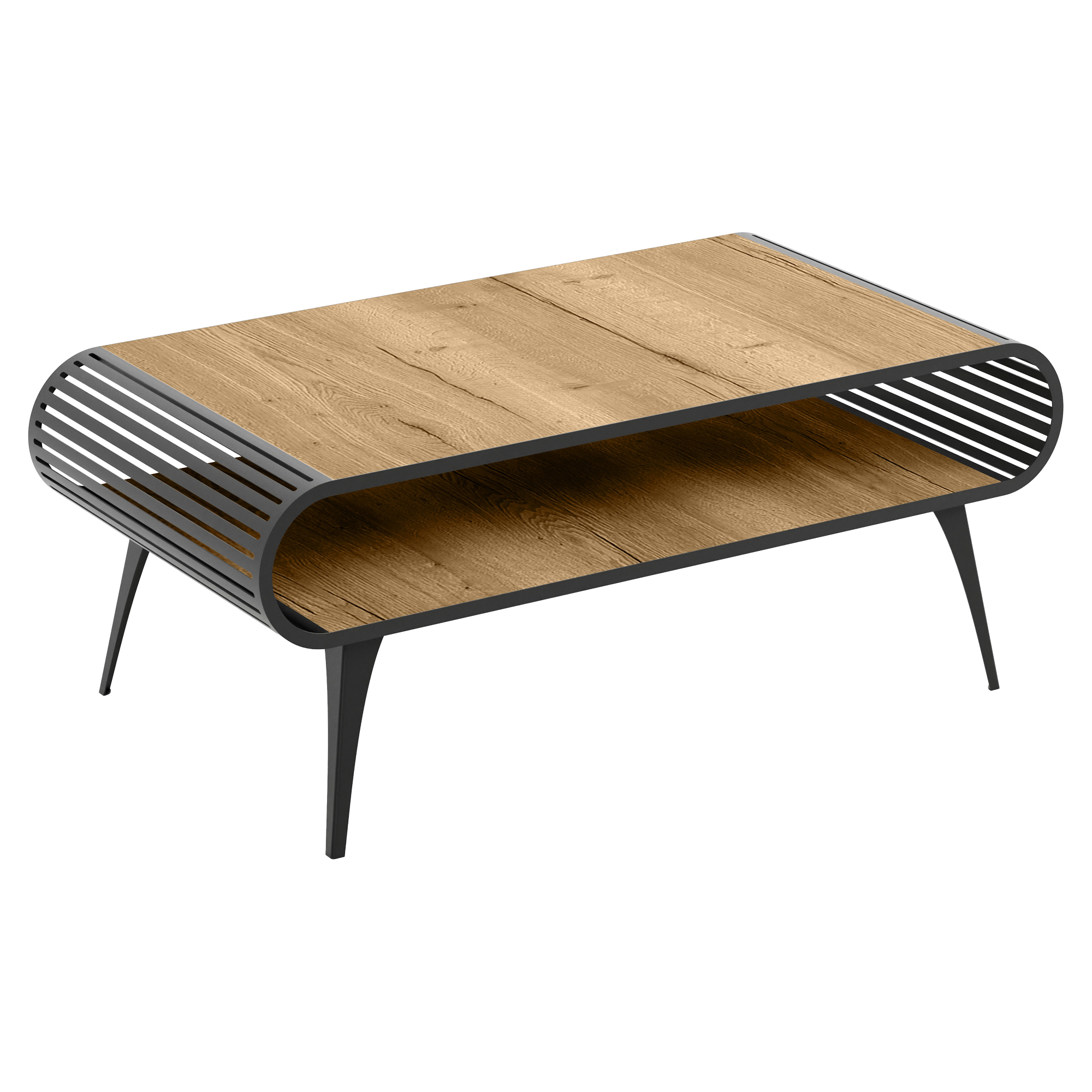 Soffbord Yukon Naturlig Halifax-Ek 120 cm