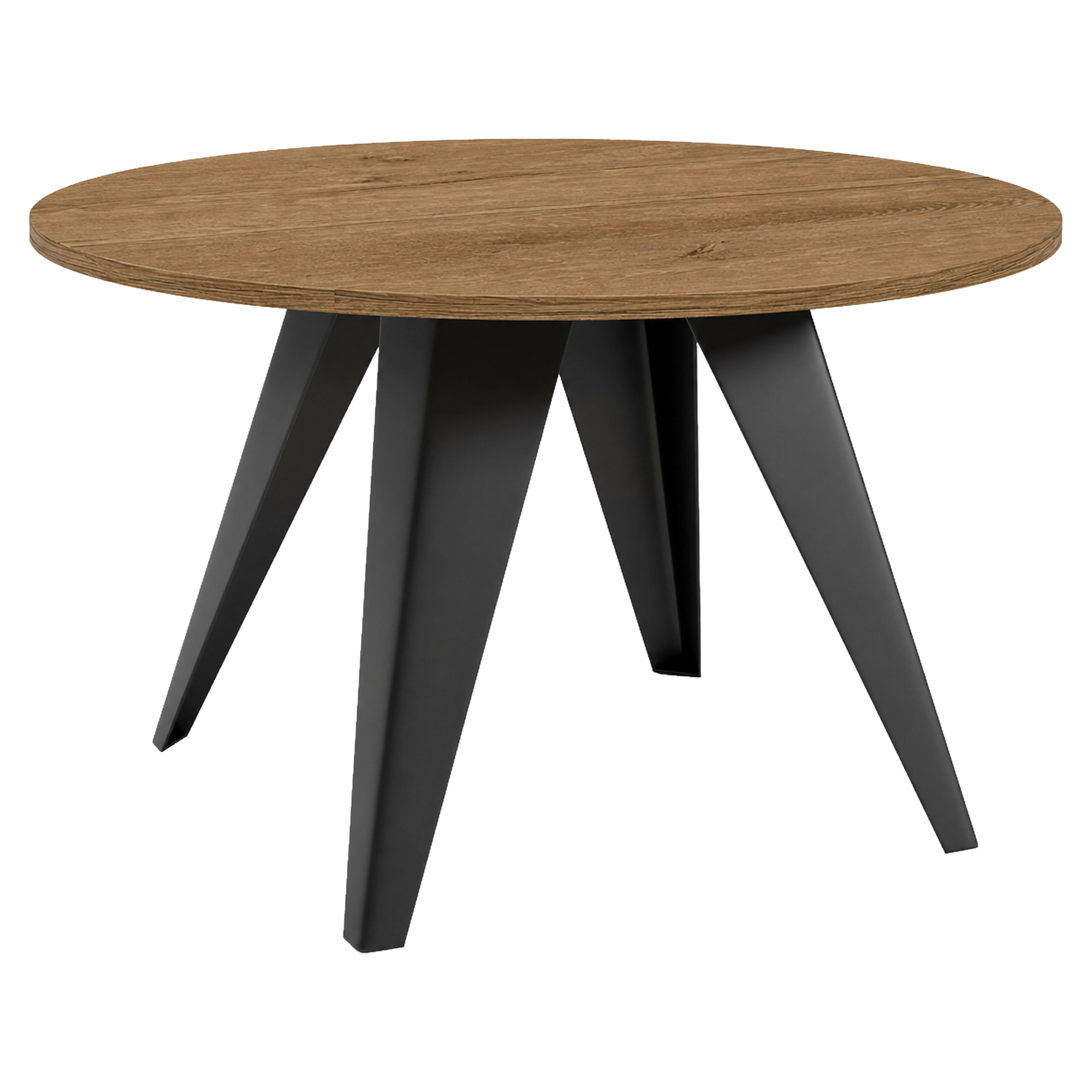 Soffbord Tarim Mörk Lefkas-Ek Ø75 cm