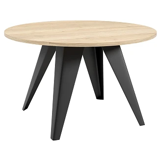 Soffbord <strong>Tarim</strong>  Naturlig Halifax-Ek Ø75 cm