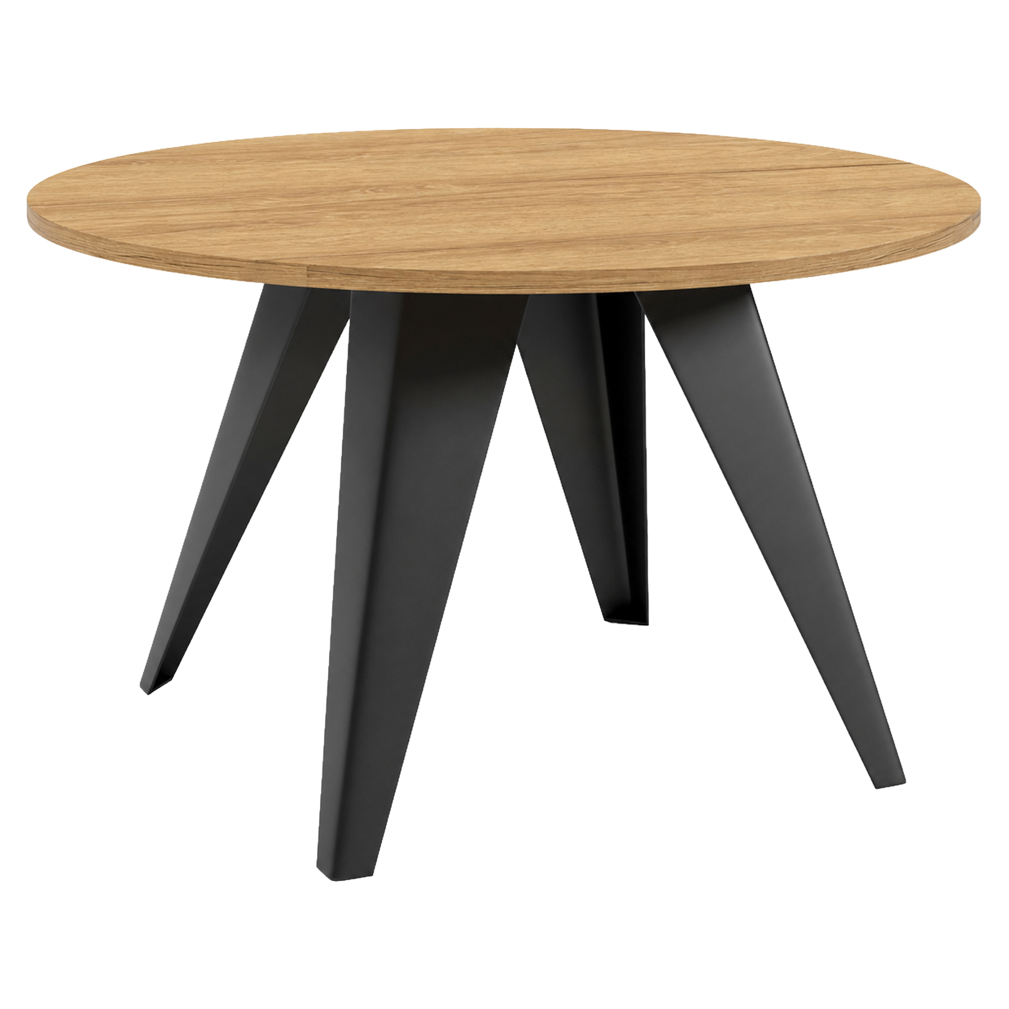 Soffbord Tarim Naturlig Hikora-Ek Ø75 cm