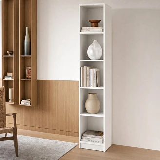 Bogreol <strong>Villa Altum</strong>  Hvid 40x30x180 cm
