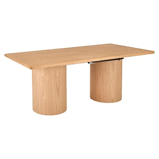 Spisebordsforlænger <strong>Altven</strong>  Naturlig Eg 200x200 cm