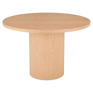 Spisebordsudvidelse <strong>Moldor</strong>  Naturlig Eg Ø120 cm